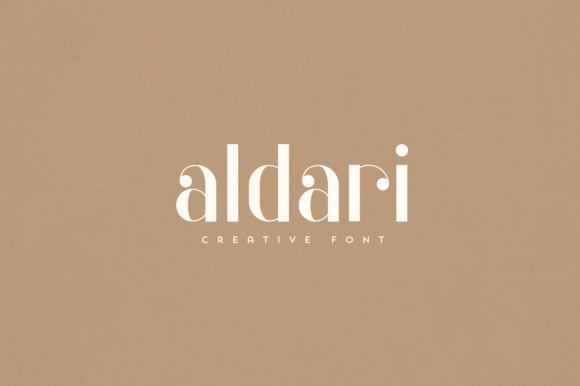 Aldari: A Display Font That Elevates Digital Branding