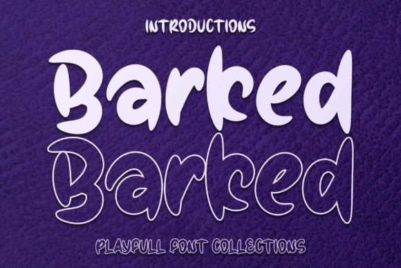 Barked: A Bold Display Font for Marketers and Designers