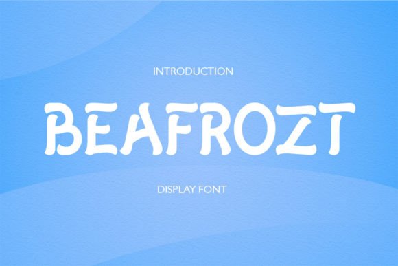 Beafrozt: A Vintage Font That Elevates Campaign Design