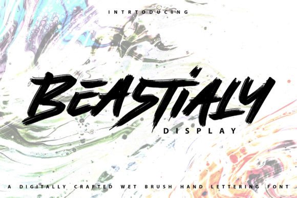 Beastialy: A Modern Display Font for Bold Campaigns