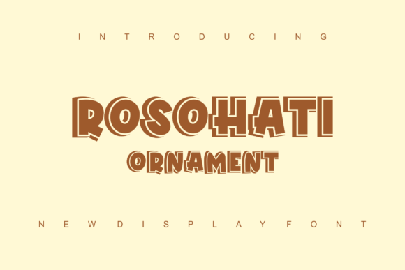 Boost Your Brand with Rosohati Ornament Font