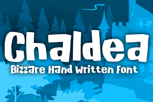 Chaldea: A Cool Display Font for Small Business Branding