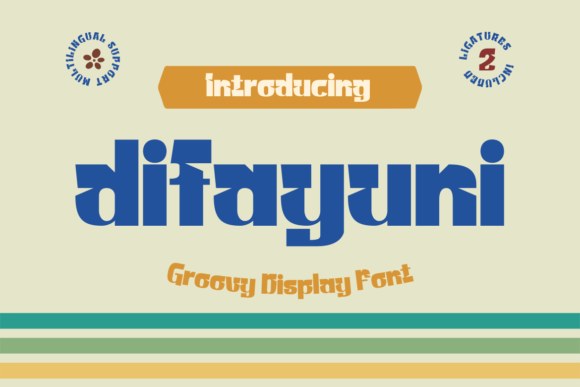Discover Difayuni: A Modern Display Font for Web Design