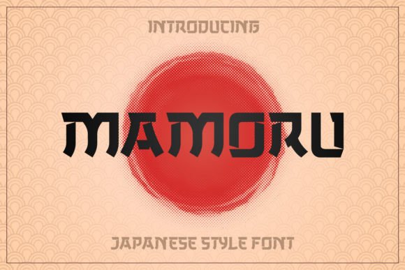 Discover Mamoru: A Bold Display Font for Digital Branding