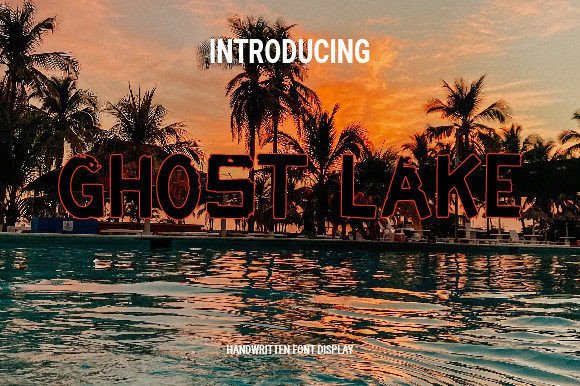 Ghost Lake: A Display Font with a Hauntingly Beautiful Touch