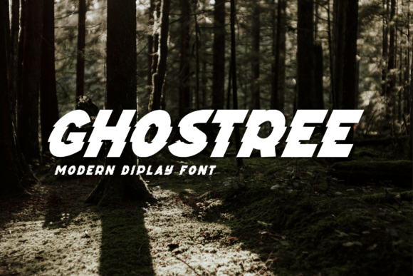 Ghostree: A Bold Display Font for Editorial Design