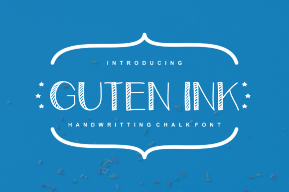 Guten Ink: A Playful Font for Bold Campaigns