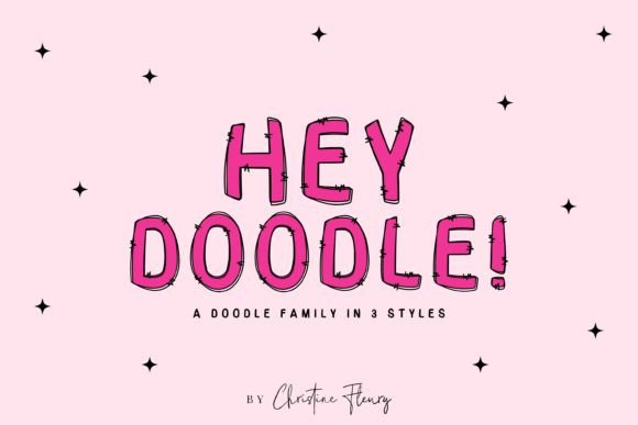 Hey Doodle: A Playful Font for Stronger Campaigns