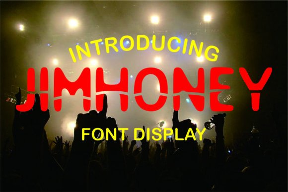 Jimhoney: A Bold Display Font for Impactful Branding