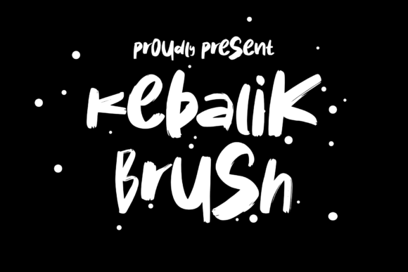 Kebalik Brush: A Playful Display Font for Editorial Design