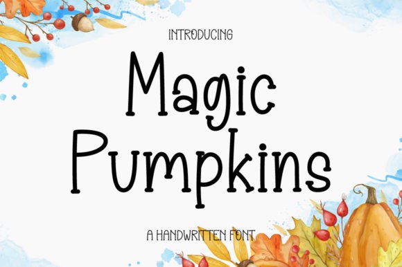 Magic Pumpkins Font for Cozy Branding and Campaigns