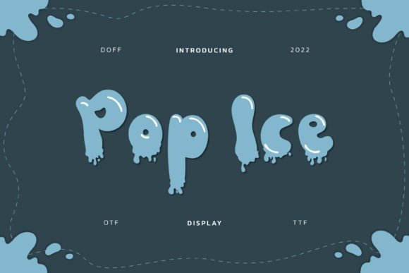 Pop Ice: A Frosty Font for Winter Campaigns