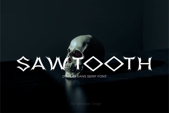 Sawtooth Font for Bold Digital Branding