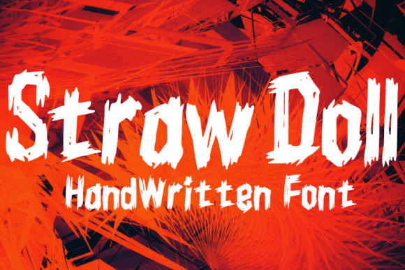 Straw Doll: A Handwritten Display Font for Editorial Projects