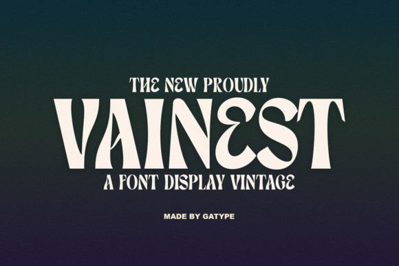 Vainest Font for Professional Branding
