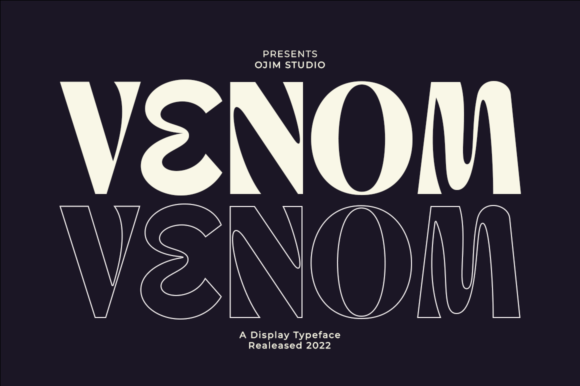 Venom Font Review: A Vintage Flair for Modern Branding