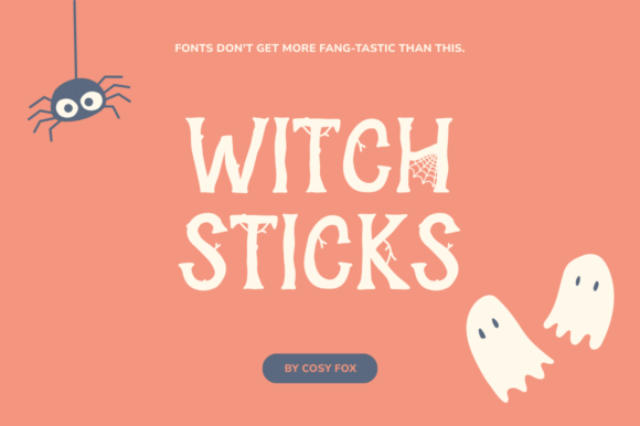 Witch Sticks Font for Handmade Creations