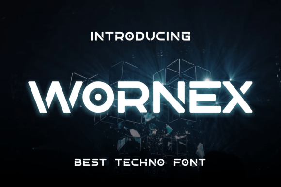 Wornex: A Bold Display Font for Branding Projects